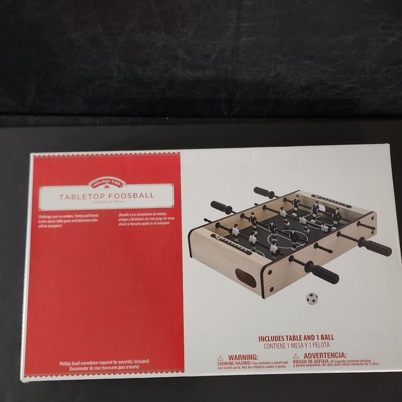 Holiday Time Tabletop Foosball Game Brand New Seal Box - Picture 1 of 9